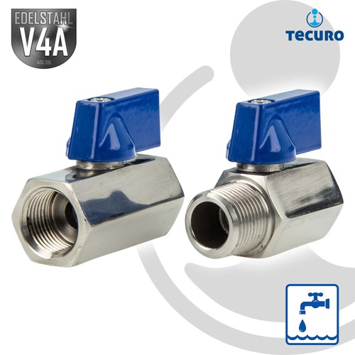 Tecuro edelstahl v4a - v4a, mini