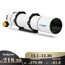 SV48P 102F6.5 FMC 2.5"Rap Double Speed Fokuser Refraktor+Free: SV241 Power Adapt