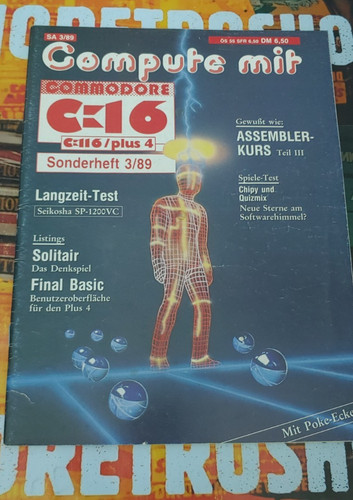 Compute mit commodore - c16, c116