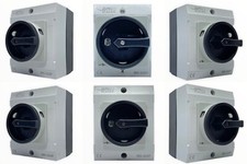 Hauptschalter Lasttrennschalter Nockenschalter Reparaturschalter Gehäuse Not-Aus