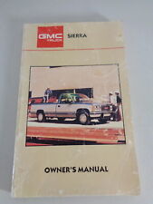 Betriebsanleitung / Handbuch GMC Sierra Pickup Truck Stand 1988