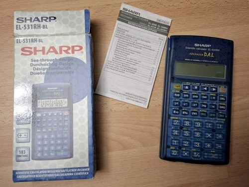 Sharp 531rh bl - sharp, el-531rh-bl