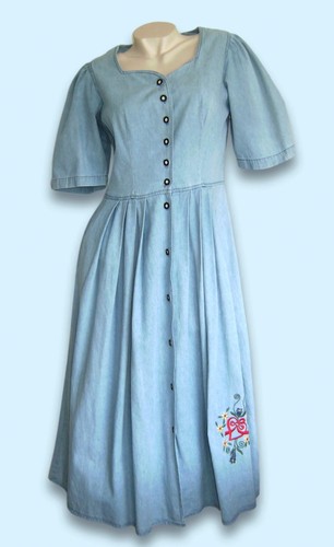 Trachten kleid jeans - c&a,