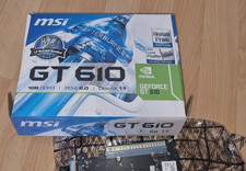 MSI GeForce GT 610 Grafikkarte -gebraucht-