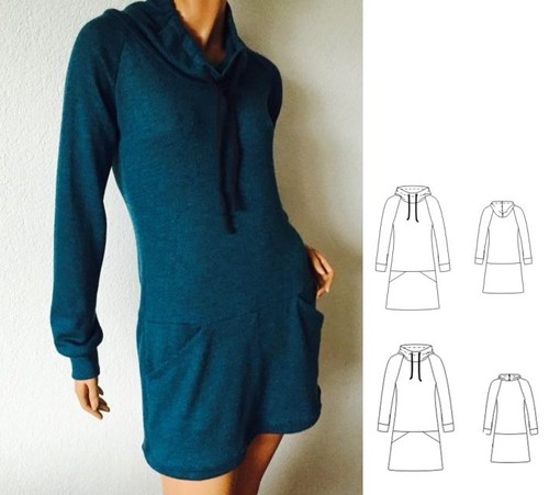 Schnittmuster damenkleid - schnittmuster,