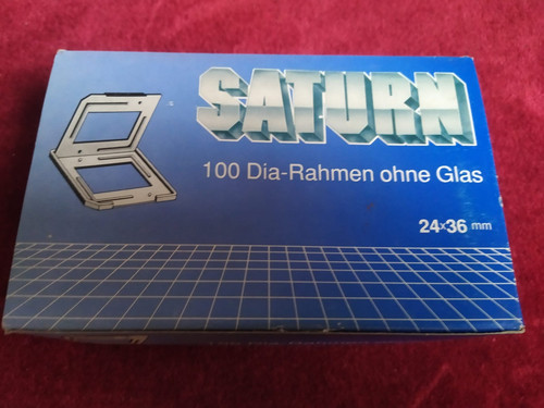 Dia rahmen ohne - glas, saturn