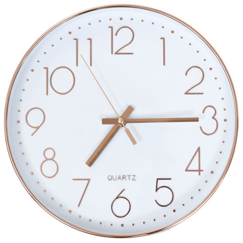 Wanduhr rotgold - wanduhr,