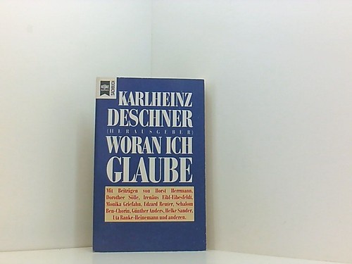 Woran ich glaube karlheinz - glaube,