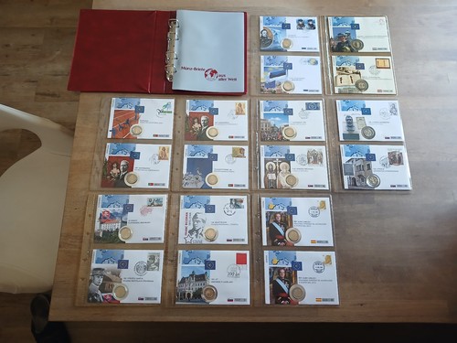 Euro münze numisbrief - 18,
