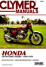 Honda CB750 SOHC Fours (1969-1978) Repair Manual Clymer