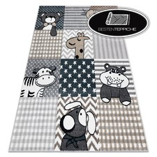 Moderne lustige Kinderteppiche