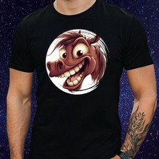 T-Shirt Herren Lustiges Pferde