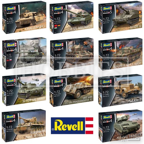 Revell modell panzer - modell, bausätze