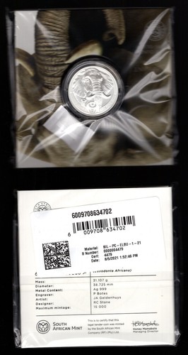 Südafrika unze silber - südafrika,
