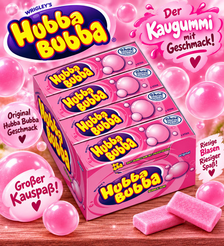Wrigleys hubba bubba fancy - bubba,