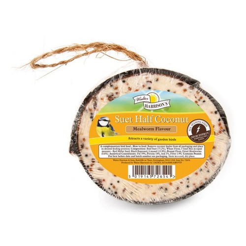 Harrisons half coconut suet - harrisons,