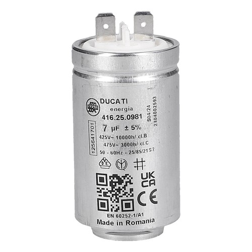 Kondensator 7µf electrolux - kondensator,