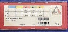 Ceratizit Wendeschneidplatte SCGT 09T304FN-27 H10T Wendeplatte Neu 10 STK