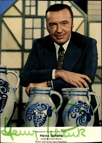 Schauspieler heinz schenk - ak,