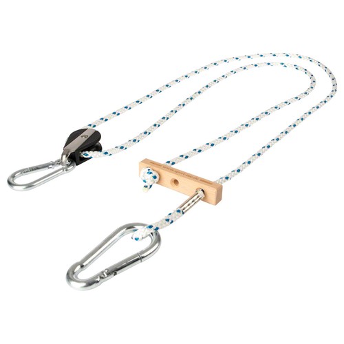 Seilzug mit karabinerhaken - seilzug,