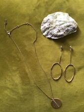 Pilgrim Schmuckset Kette mit Ohrringen rosefarben