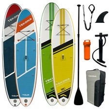 SUP Board Komplettset Stand Up Paddle aufblasbar Surfboard Paddling ISUP TEKONA®