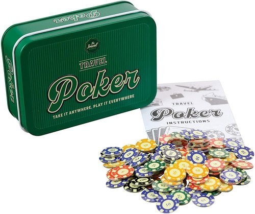 Reise poker set spielkarten - set,