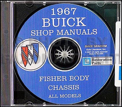 1967 buick reparatur shop - 1967,