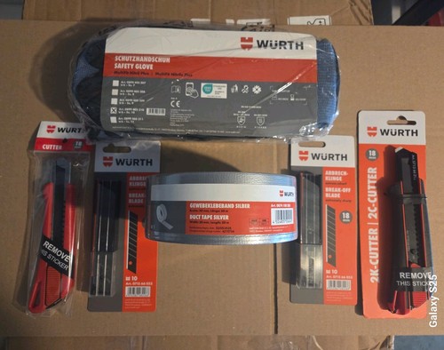 Würth profi set cuttermesser - profi,