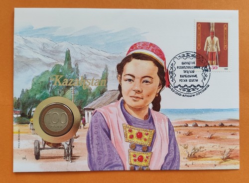 Kasachstan 100 rubel 1992 - kasachstan,