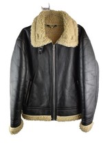 Zara schwarze lammfell - schwarze,