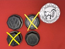 VW Käfer 1x Radnabendeckel 111601171 Felgendeckel Emblem Radkappe Verschluss Bug