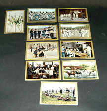 10 orig. Kosmosm Zigarettenbilder- Schu.u.Wehr für Friede u.Ehr-unbenutzt