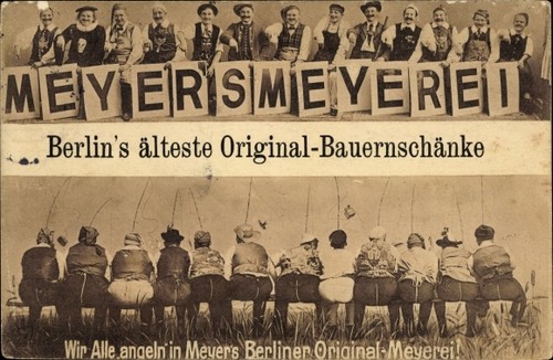 Berlin meyer meierei zum - meyer's,