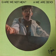 Devo Q: Are We Not Men? A: We Are Devo! LP Album Pic Vinyl Schallplatte 0146