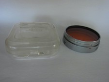 Leica? Ernst Leitz Wetzlar, Orange Farb-Filter, 43mm, Aufsteckfilter