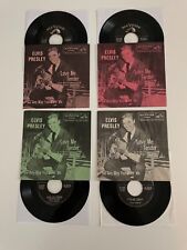 4x Elvis Presley - 7" Vinyl Single - Love Me Tender - USA 1956