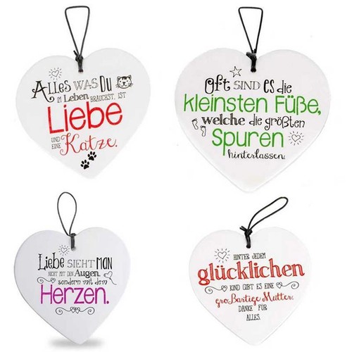 Keramikherz mit spruch für - mit,