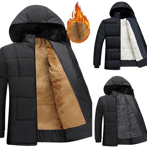 Herren mantel plus - plus, samt