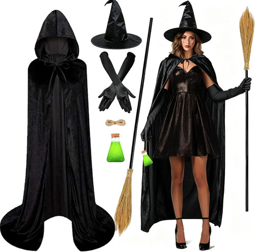 Halloween hexenkostüm damen - halloween,