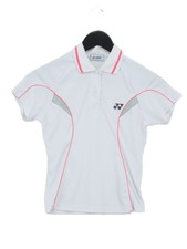 Yonex Damen Polo S weiß 100%