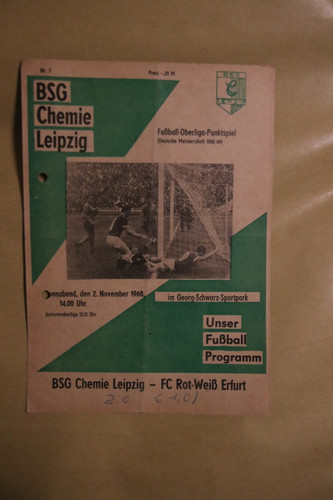 Fußball programm der - ol,