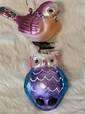 WEIHNACHTSBAUMSCHMUCK VOGEL