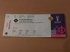 Used Ticket FIFA World Cup