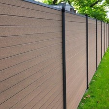 WPC Sichtschutz Zaun 180x180