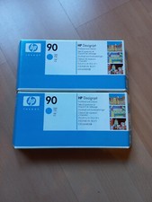 2x HP 90 Cyan Designjet