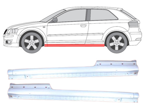 Für audi 2003 - 2013, tür