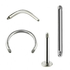 Piercing Ersatz Gewinde Stab