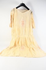 C22N26- Vintage Kleid bestickt Hungarian dress USA 20er Jahre