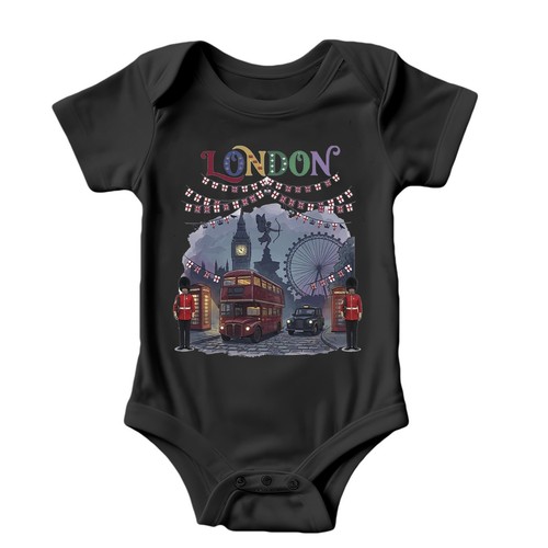 London telefonzelle baby body - london,
